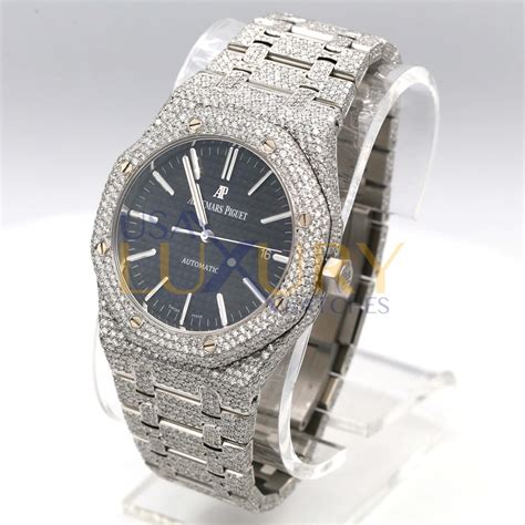 audemars piguet diamond royal oak|Audemars Piguet full diamond price.